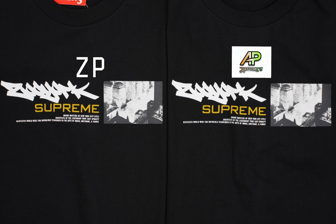 Supreme Zoo York Graffiti Landmark Short Sleeves T-Shirt