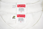 Supreme Cartoon Bear Box Logo Short Sleeves T-Shirt