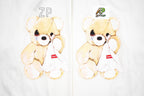 Supreme Cartoon Bear Box Logo Short Sleeves T-Shirt