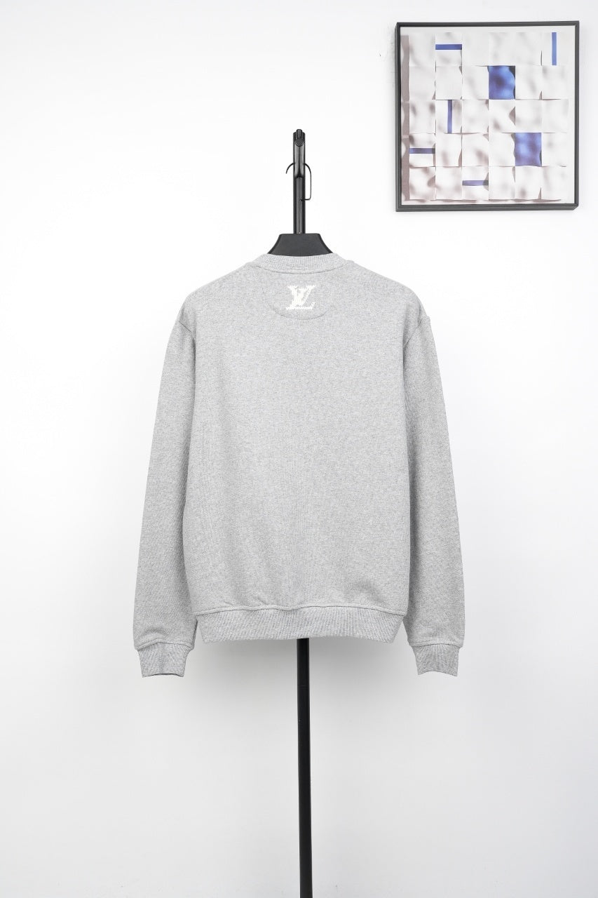 Louis Vuitton Embroidered Cotton Sweatshirt