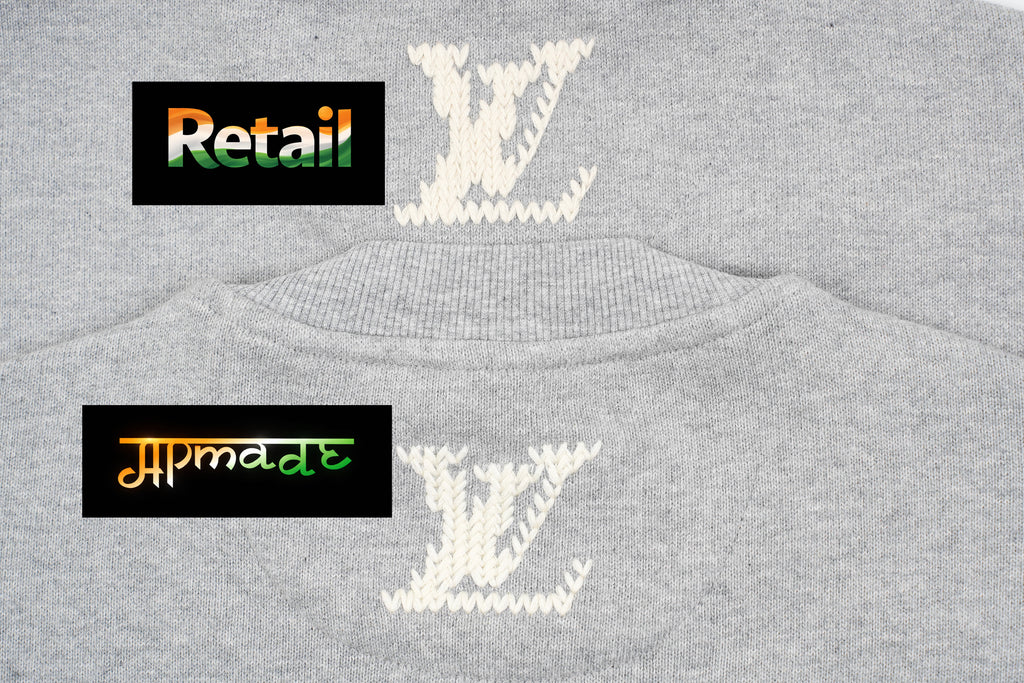 Louis Vuitton Embroidered Cotton Sweatshirt