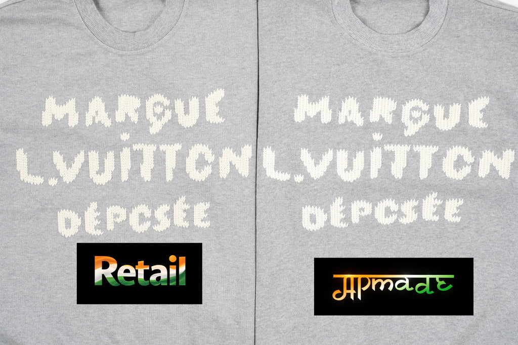 Louis Vuitton Embroidered Cotton Sweatshirt