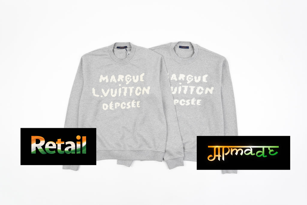 Louis Vuitton Embroidered Cotton Sweatshirt