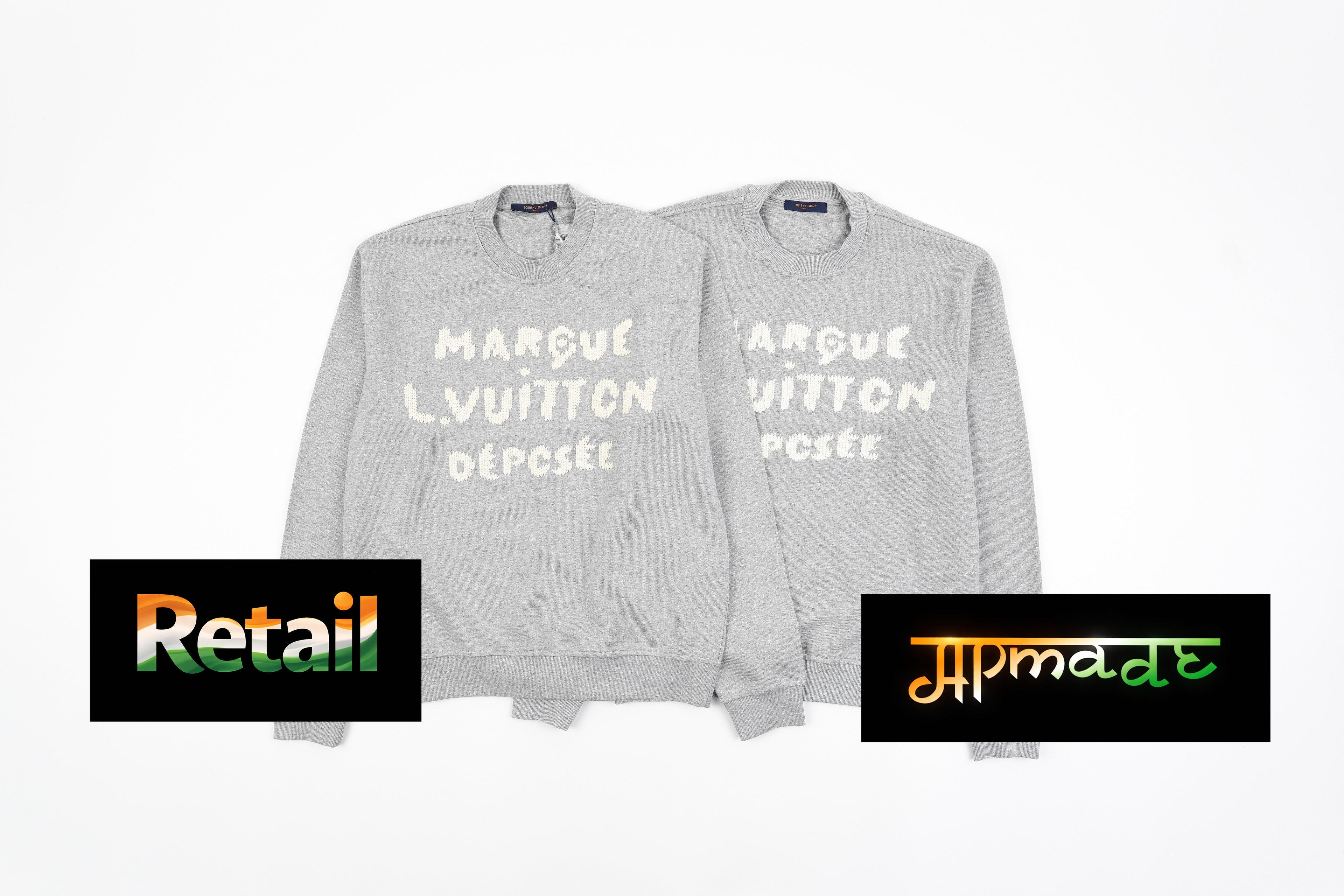 Louis Vuitton Embroidered Cotton Sweatshirt