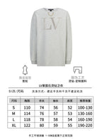 Louis Vuitton Rhinestone Crew Neck Sweatshirt