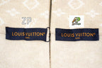 Louis Vuitton Monogram Jacquard Half-Zip Knit Sweater