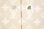 Louis Vuitton Monogram Jacquard Half-Zip Knit Sweater