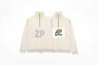 Louis Vuitton Monogram Jacquard Half-Zip Knit Sweater