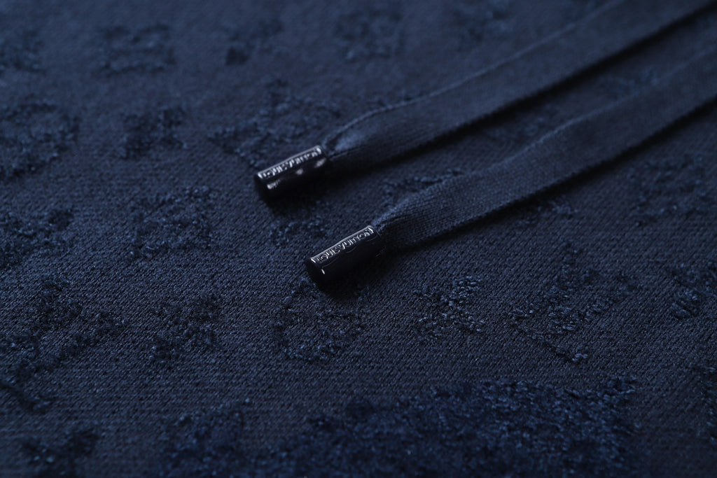 Louis Vuitton Wool Jacquard Hooded Sweatshirt