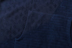 Louis Vuitton Wool Jacquard Hooded Sweatshirt