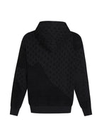 Louis Vuitton Wool Jacquard Hooded Long-Sleeve Sweatshirt