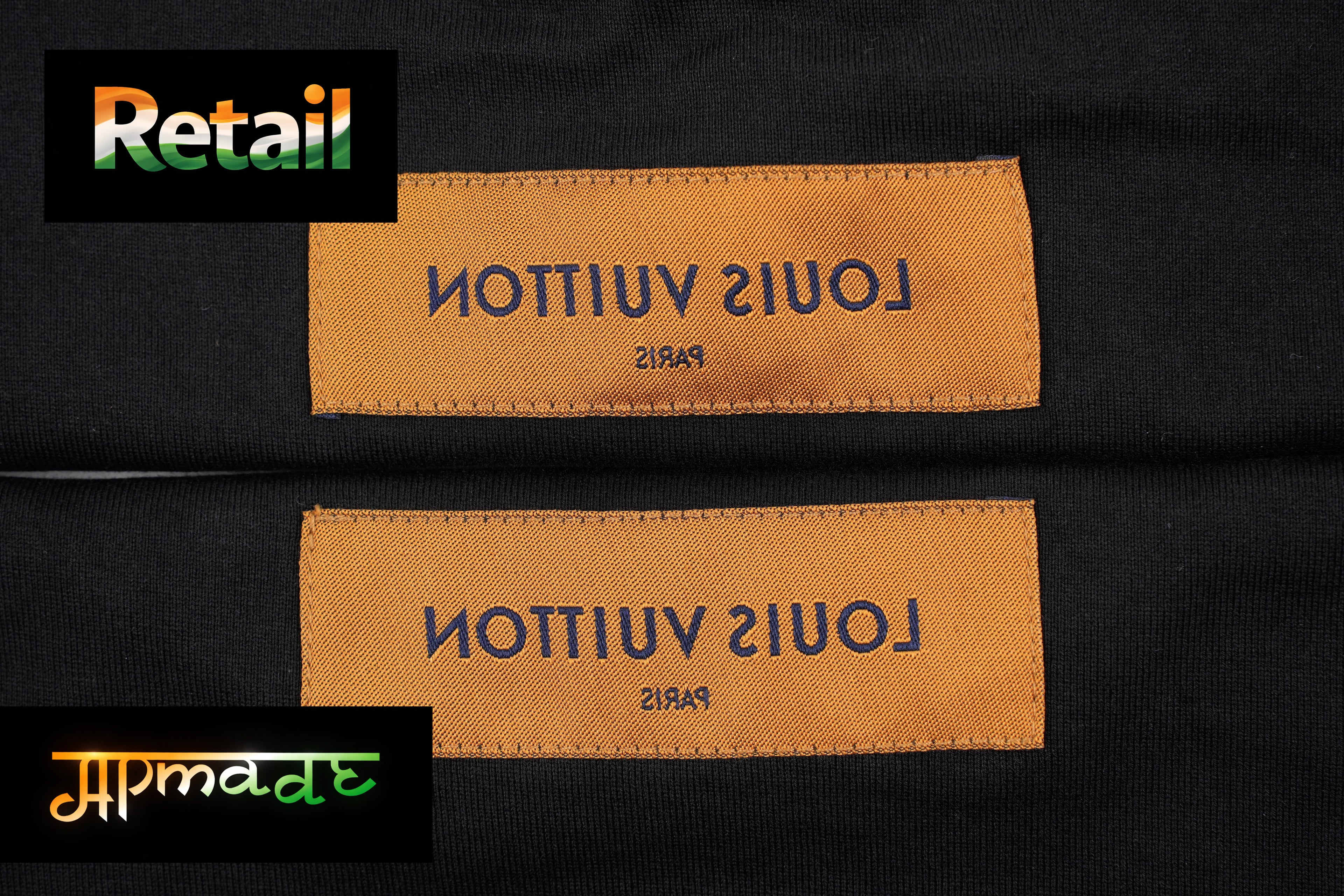 Louis Vuitton Embossed Logo Long-Sleeve Top