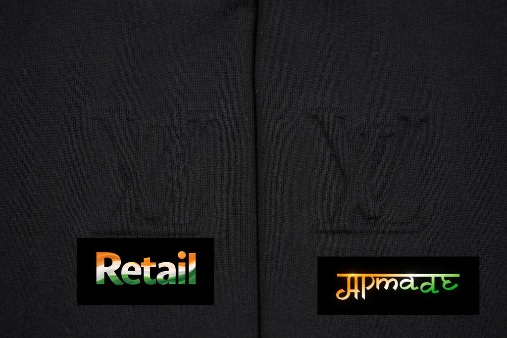 Louis Vuitton Embossed Logo Long-Sleeve Top