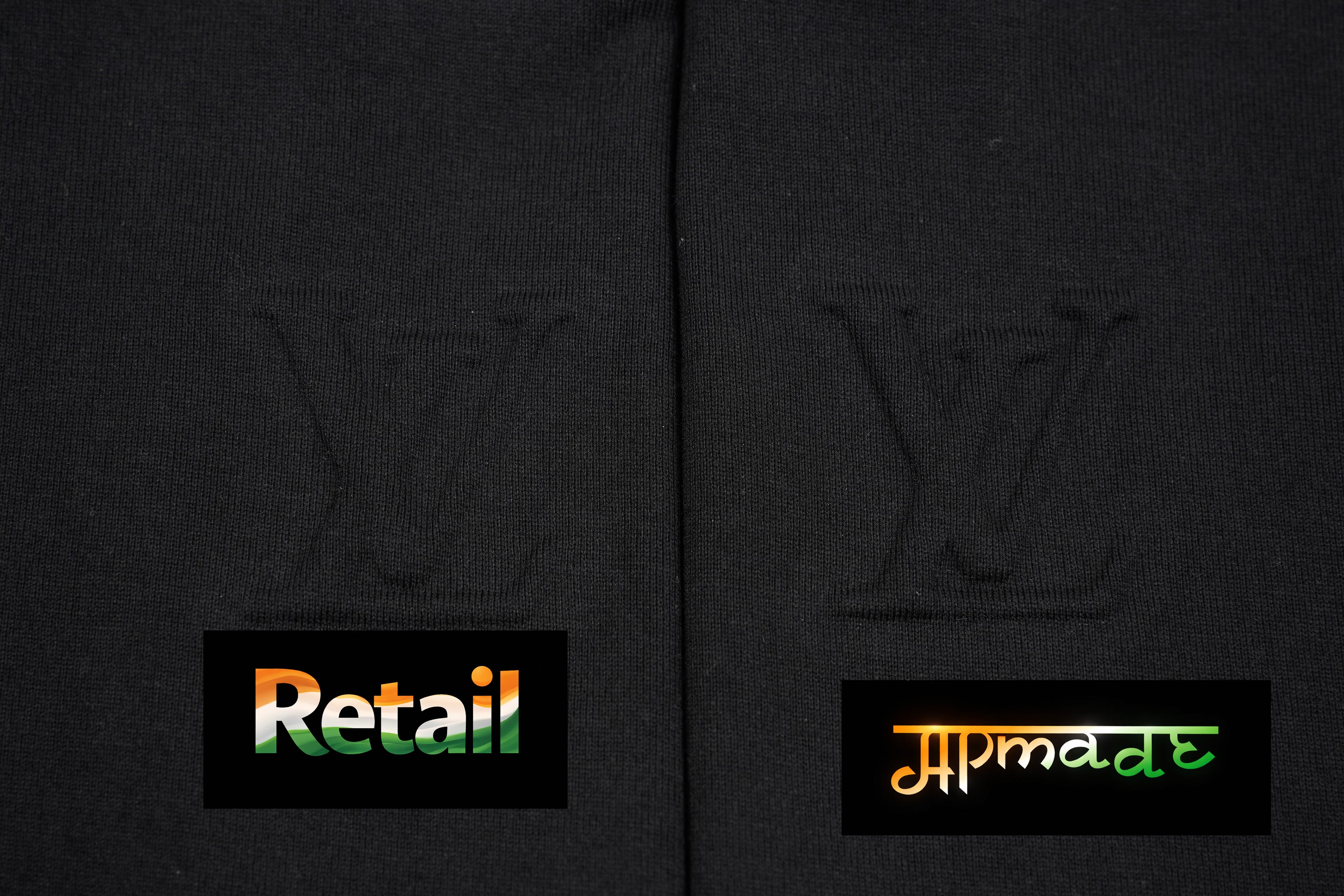 Louis Vuitton Embossed Logo Long-Sleeve Top