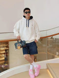 Louis Vuitton Logo Pocket Long-Sleeved Sweatshirt