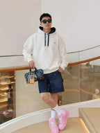 Louis Vuitton Logo Pocket Long-Sleeved Sweatshirt
