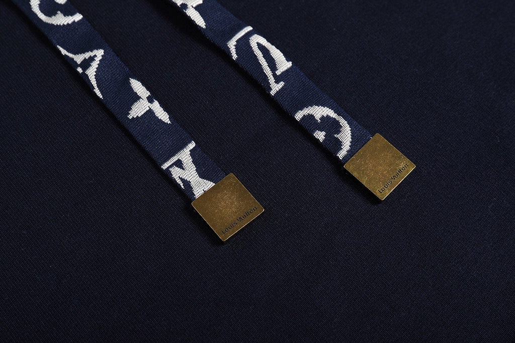 Louis Vuitton Logo Pocket Long-Sleeved Sweatshirt