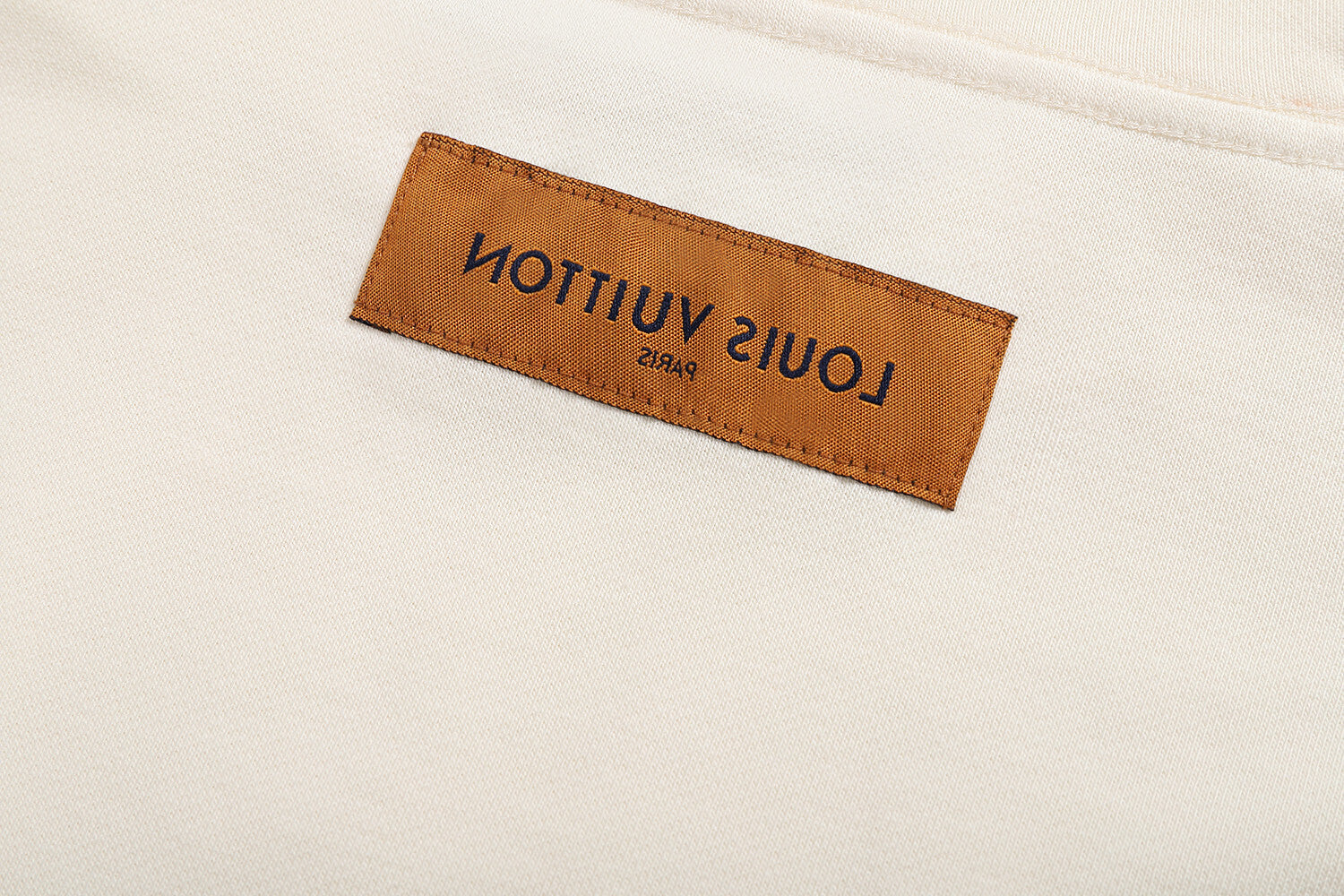 Louis Vuitton Solid Color Long-Sleeved Pullover Hoodie
