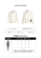 Louis Vuitton Solid Color Long-Sleeved Pullover Hoodie