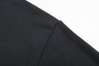 Dior 25SS Flocked Print Half-Zip Stand-Collar Sweatshirt