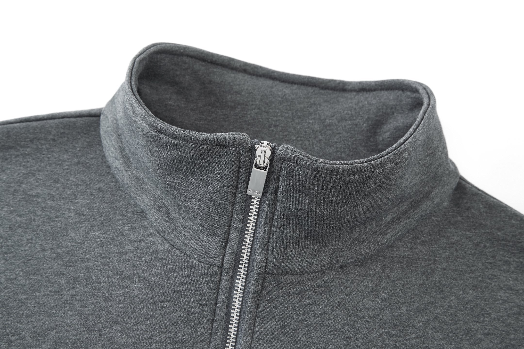 Dior CD Icon Polo Zip-Up Sweatshirt