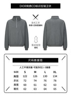 Dior CD Icon Polo Zip-Up Sweatshirt
