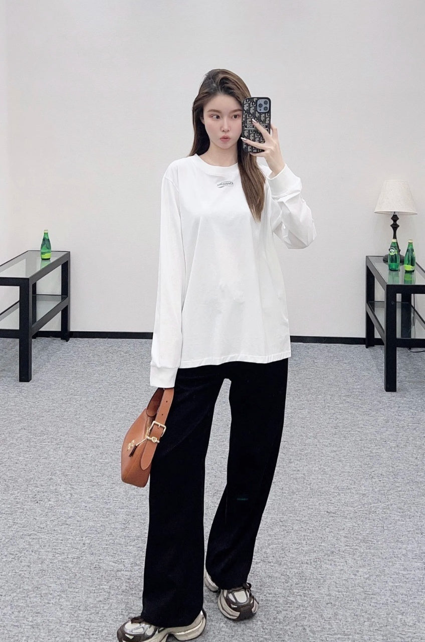 Dior Classic Logo Crewneck Sweatshirt