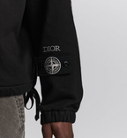 Dior Jacquard-Lined Embroidered Hoodie