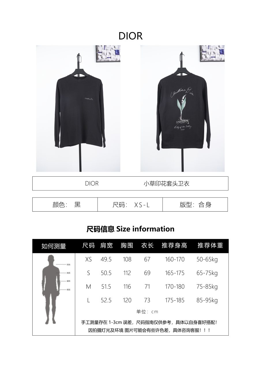 Dior Brushed Graphic Sweatshirt