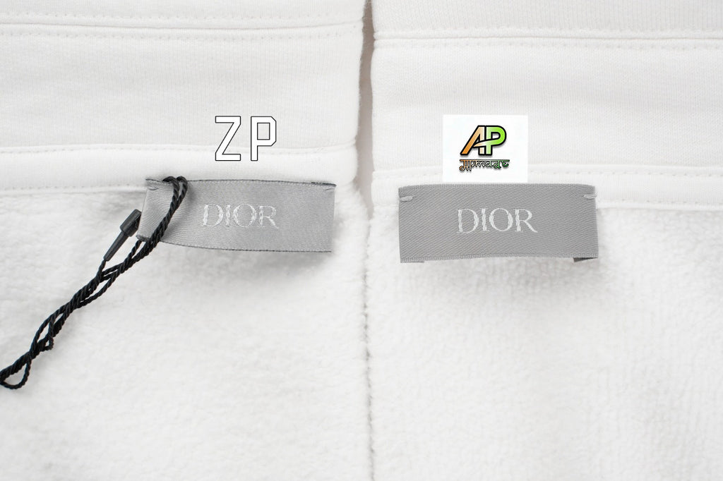 Dior Embroidered Zip Hoodie