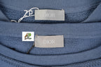 Dior 3D Embroidered Big Terry Hoodie