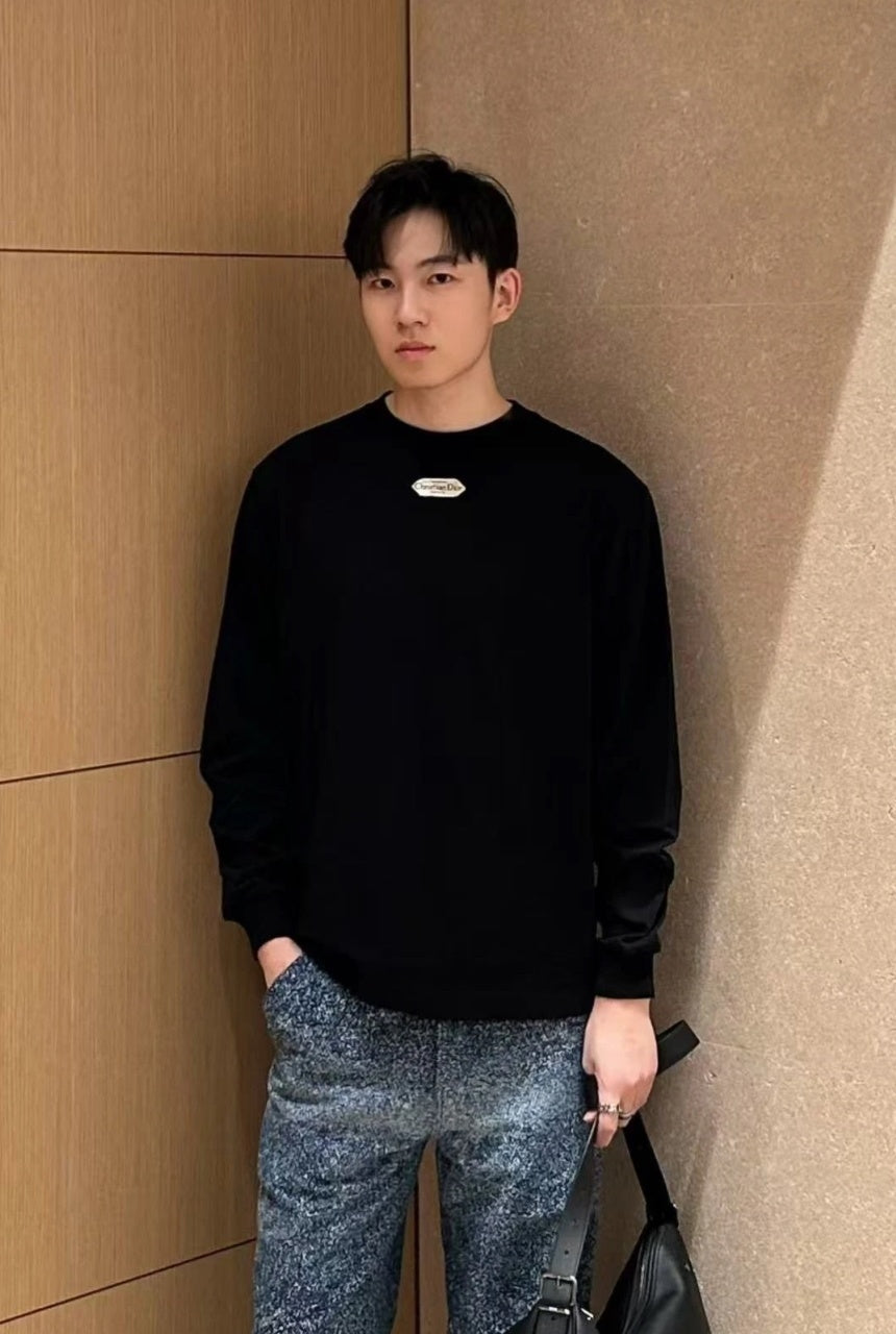 Dior Classic Logo Crewneck Sweatshirt