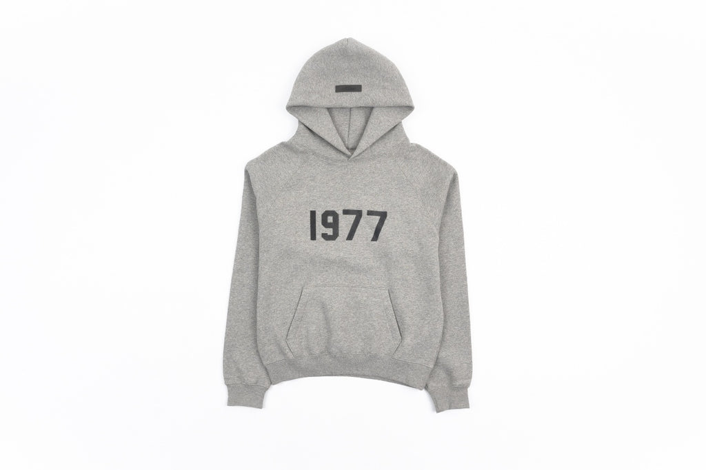 Fear of God Essentials Flocked and Fleece-Lined Hoodie
