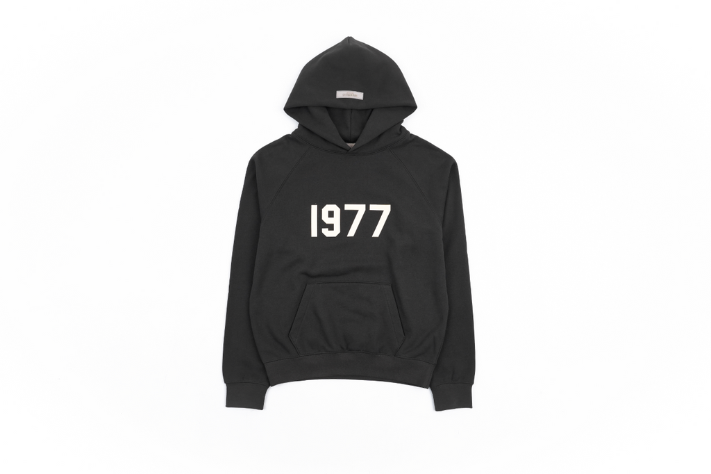 Fear of God Essentials Flocked and Fleece-Lined Hoodie