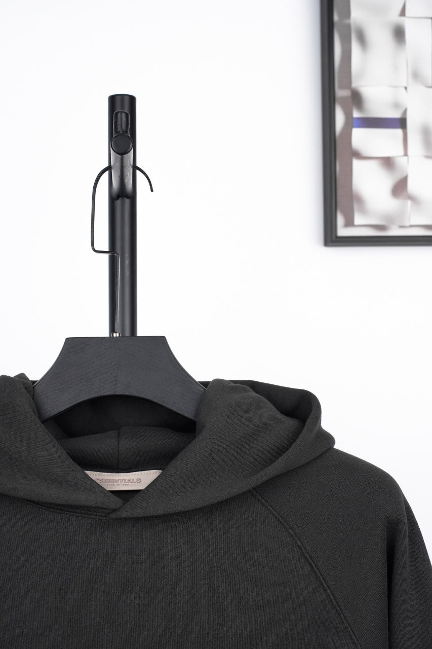Fear of God Essentials Flocked and Fleece-Lined Hoodie
