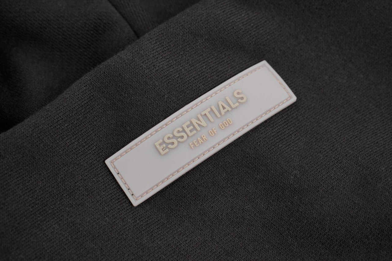 Fear of God Essentials Flocked and Fleece-Lined Hoodie