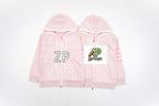 Thom Browne Wool Knit Hooded Zip Sweater