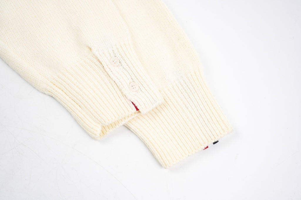 Thom Browne Puppy Intarsia Wool Knit Sweater