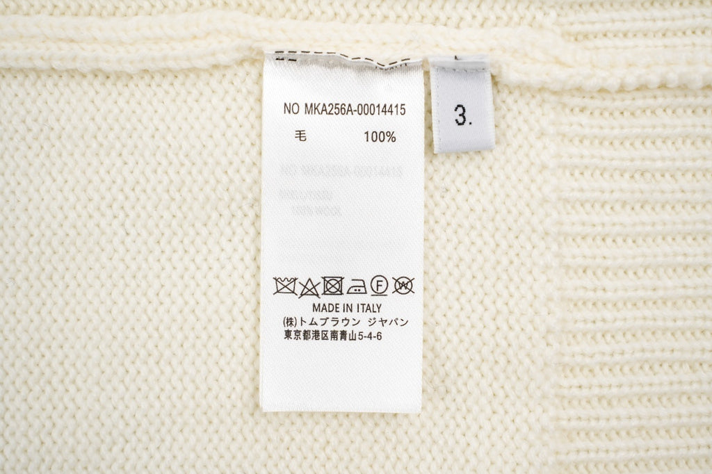 Thom Browne Puppy Intarsia Wool Knit Sweater