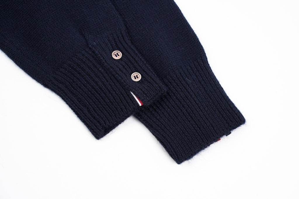 Thom Browne Puppy Intarsia Wool Knit Sweater
