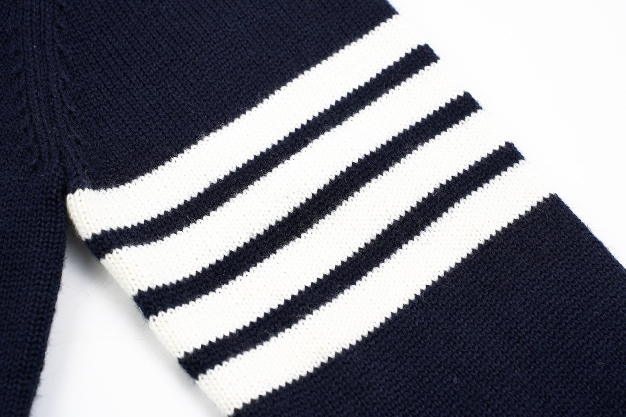 Thom Browne Puppy Intarsia Wool Knit Sweater