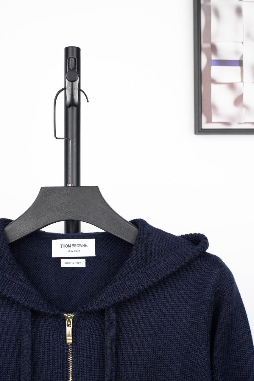 Thom Browne Puppy Intarsia Wool Knit Sweater