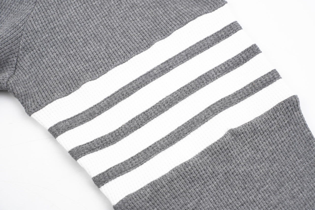 Thom Browne Four-Stripe Cotton Sweatshirt
