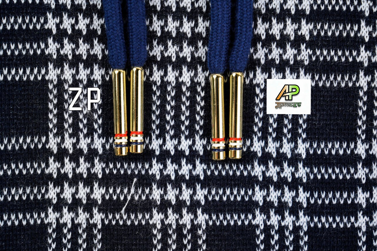 Thom Browne Four-Stripe Zip Hoodie