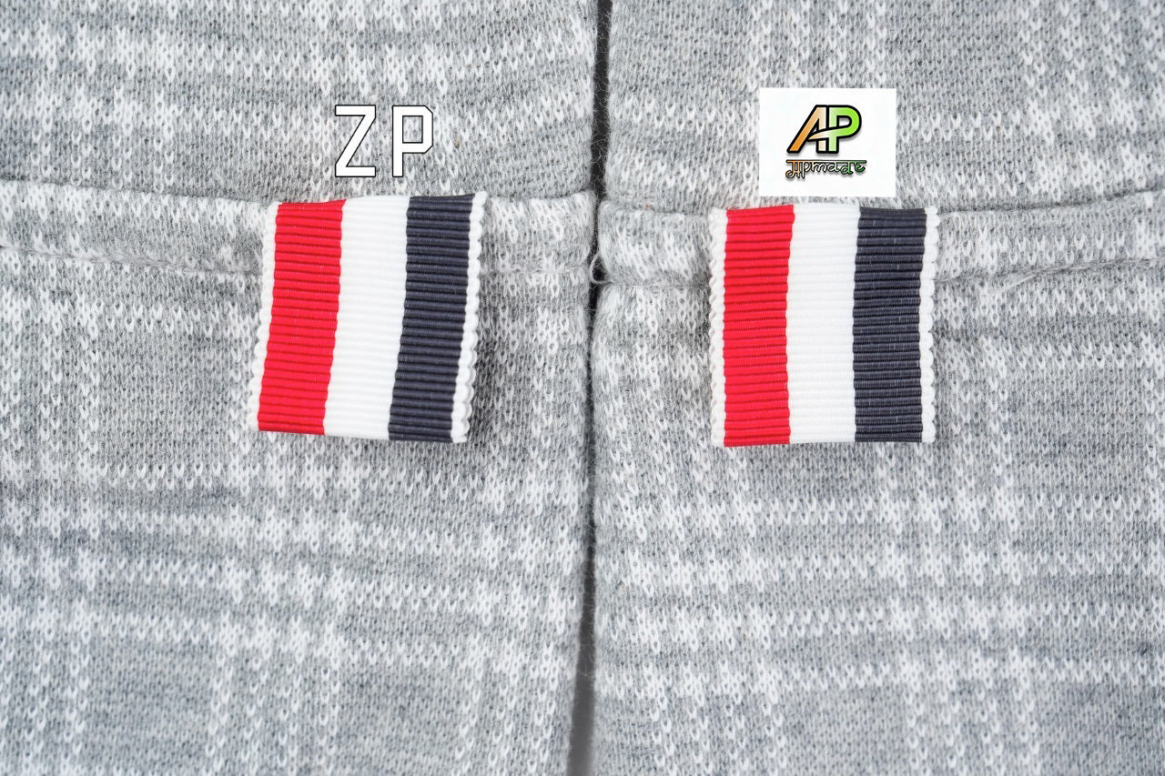 Thom Browne Four-Stripe Zip Hoodie