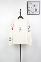 Saint Mxxxxxx Tattoo Print Sweatshirt