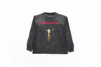 Saint Mxxxxxx Gun Cross Jesus Print Sweatshirt