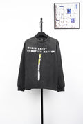 Saint Mxxxxxx Candle Print Sweatshirt
