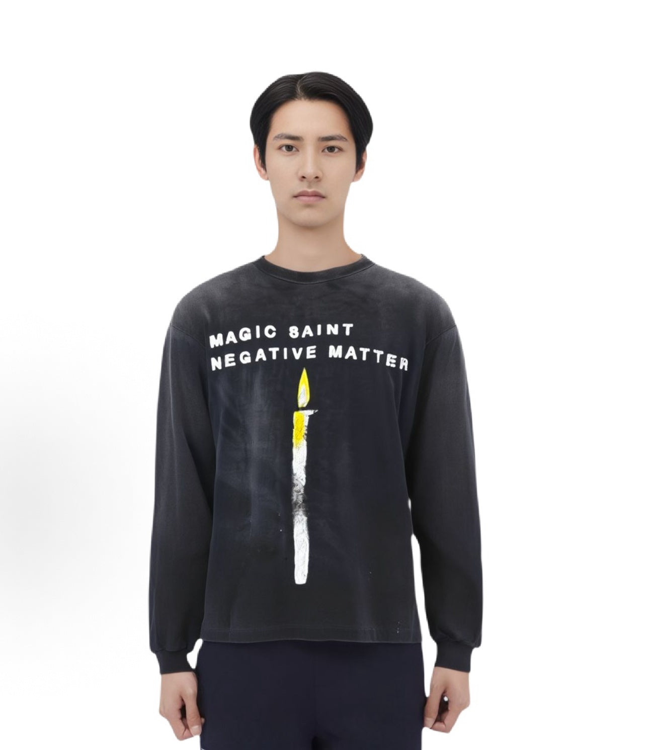 Saint Mxxxxxx Candle Print Sweatshirt