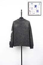 Saint Mxxxxxx Rams Head and Devil Print Sweatshirt